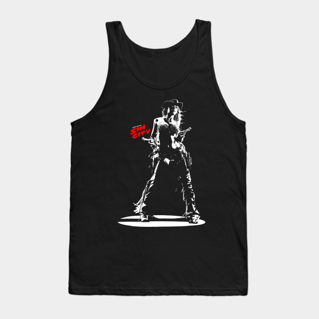 Vintage Jessica Alba sin city Tank Top by SYC Be Serious Podcast